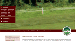 Desktop Screenshot of golf-landshut.de